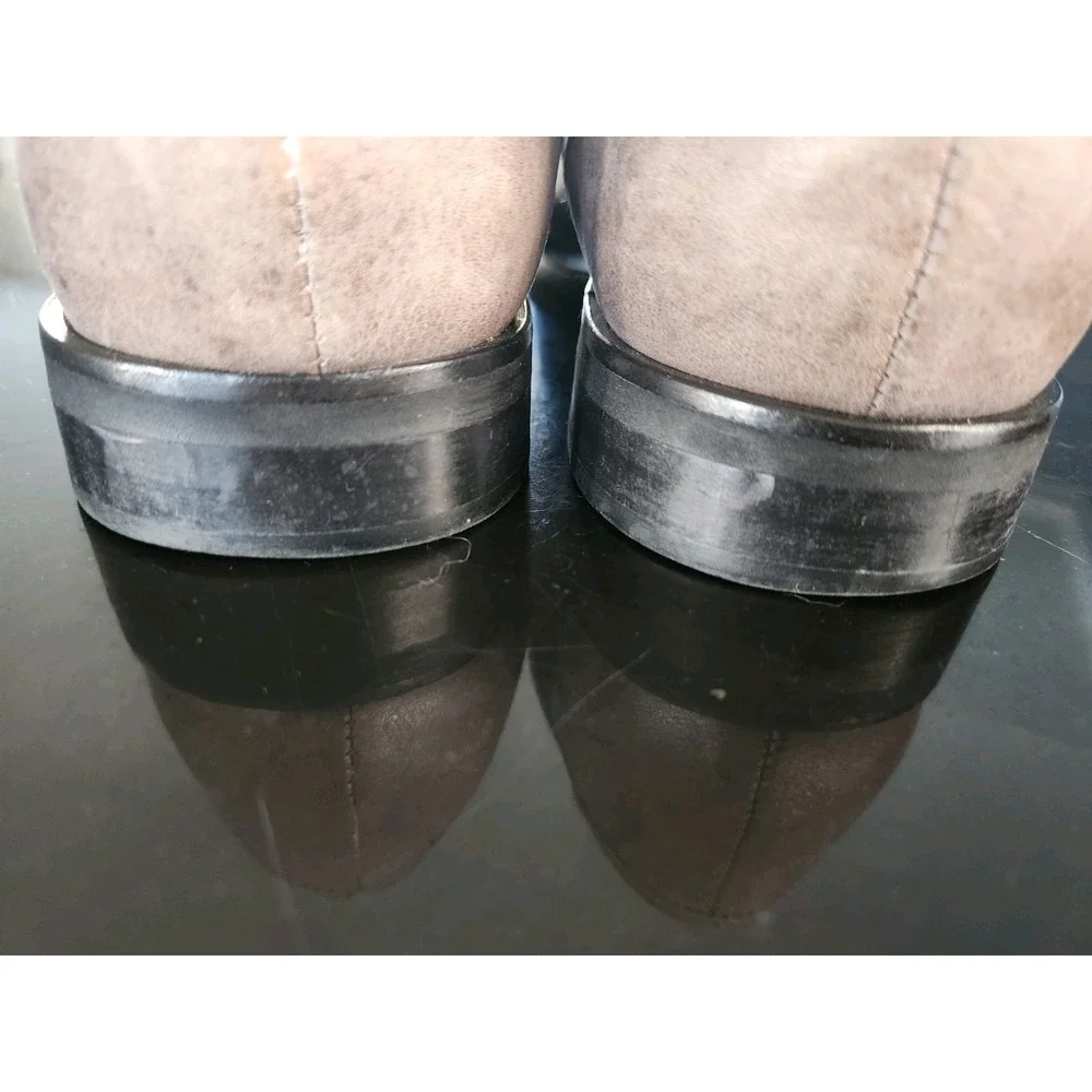 Mens JD Fisk Marc Designer Leather‎ Double Monk Strap Shoes Size 10